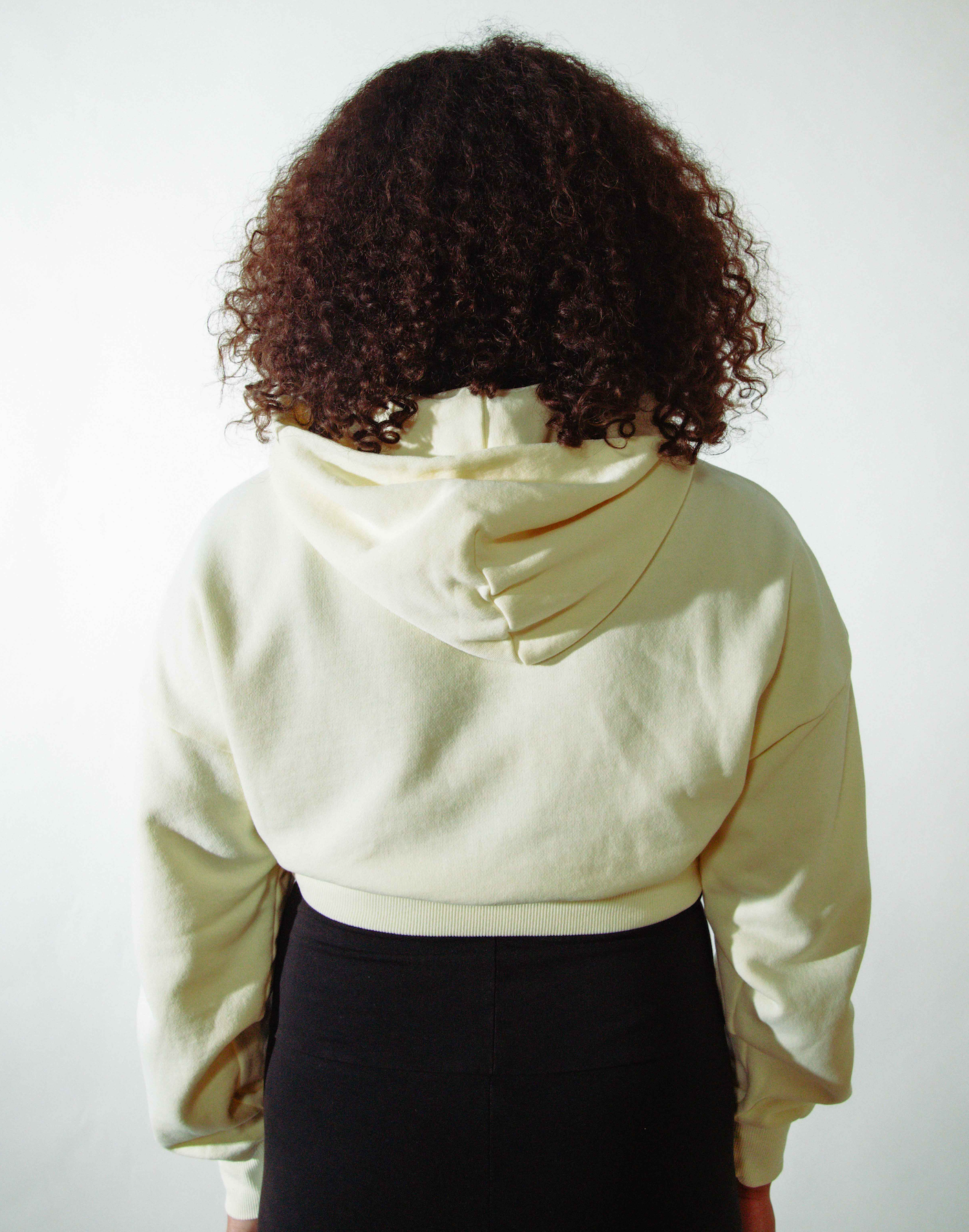 Star Line Crop Hoodie