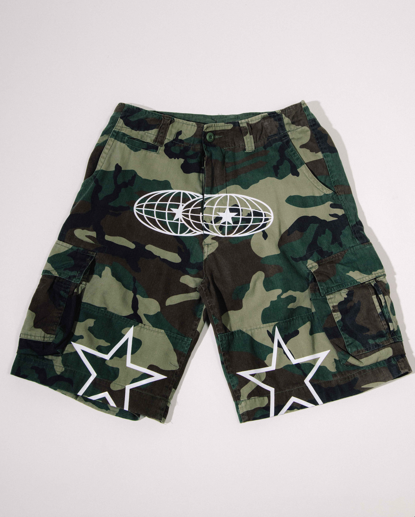 Global Stars Vintage Cargo Shorts