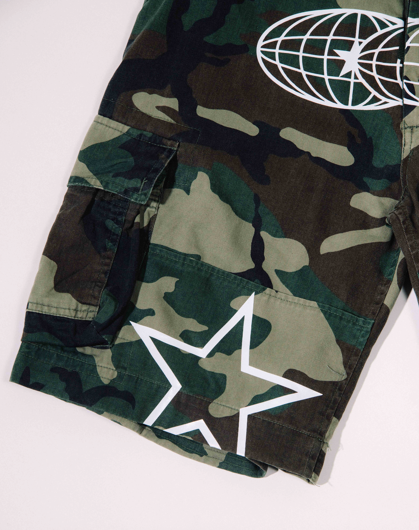 Global Stars Vintage Cargo Shorts
