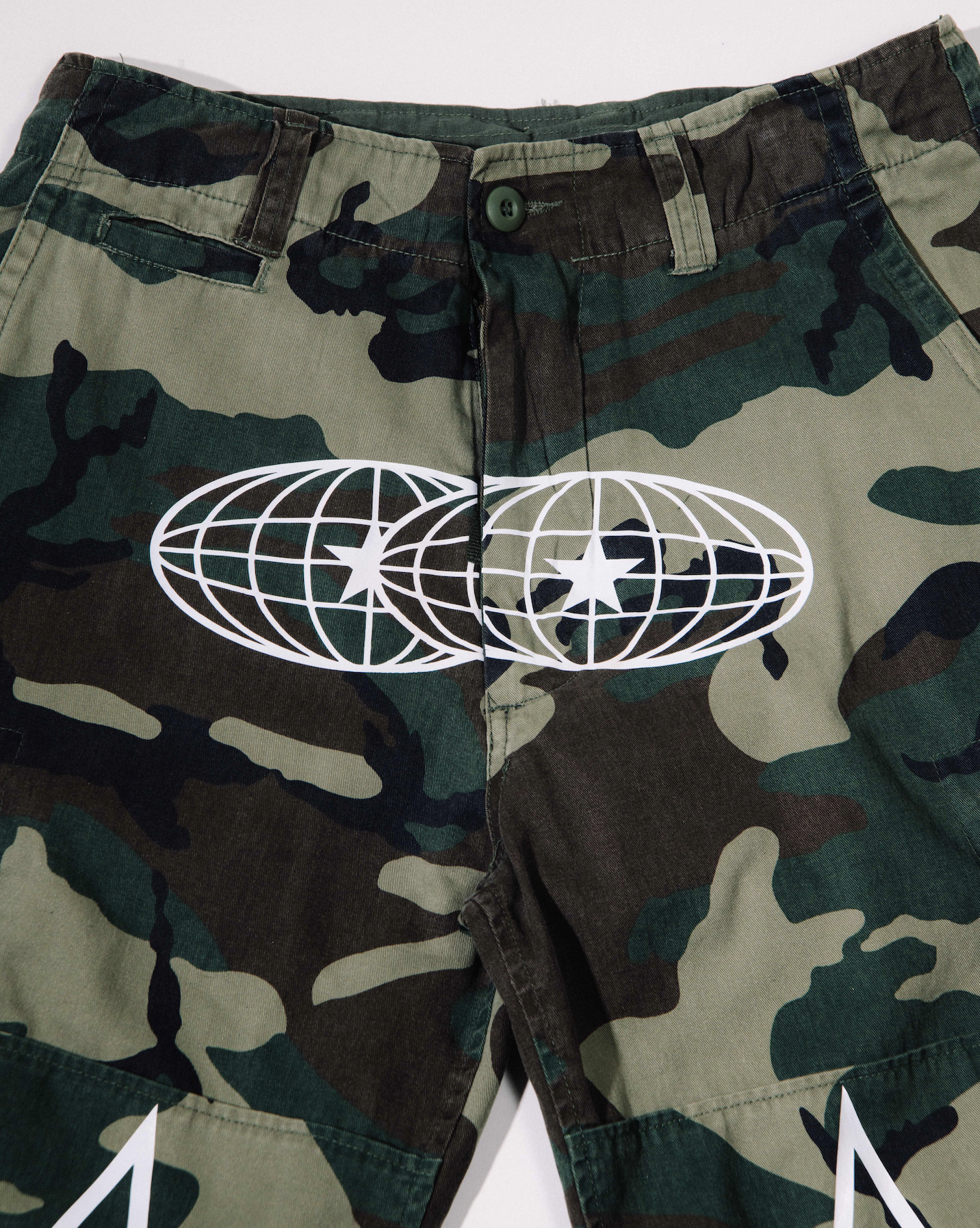 Global Stars Vintage Cargo Shorts