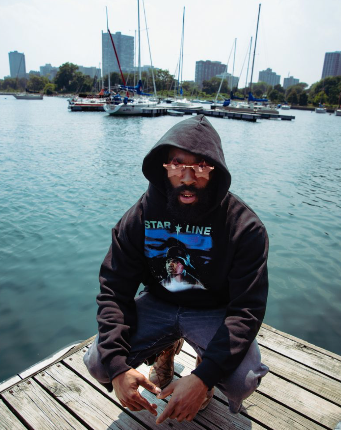 Star Line Album Hoodie