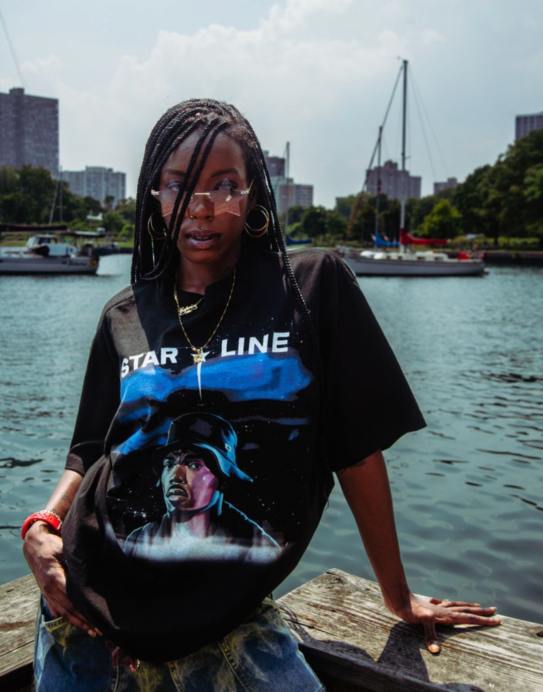 Star Line Album T-Shirt