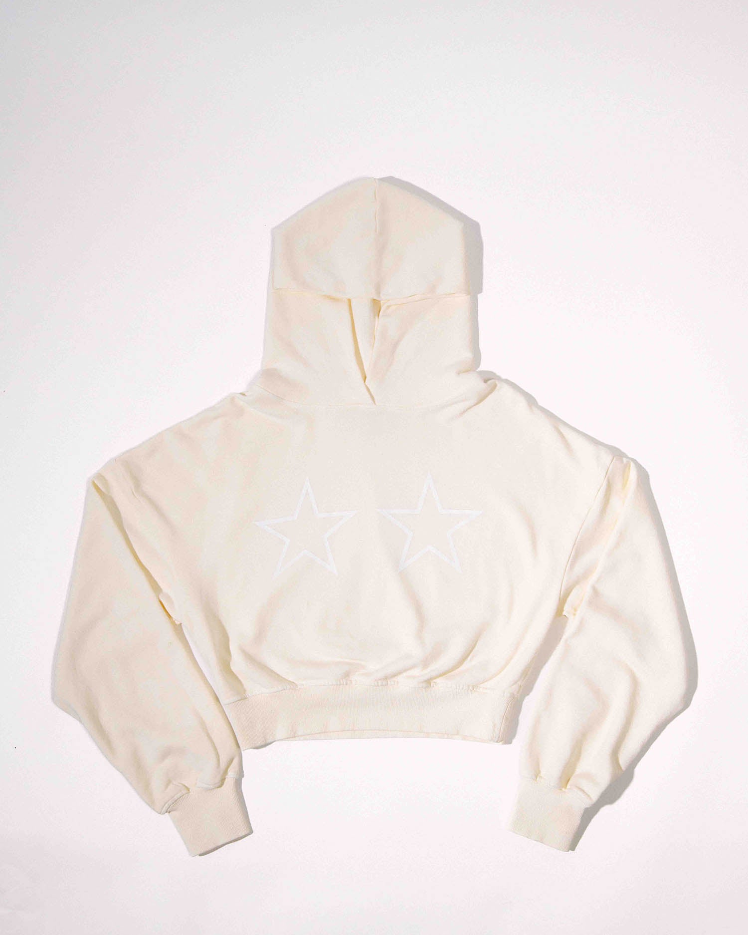 Star Line Crop Hoodie