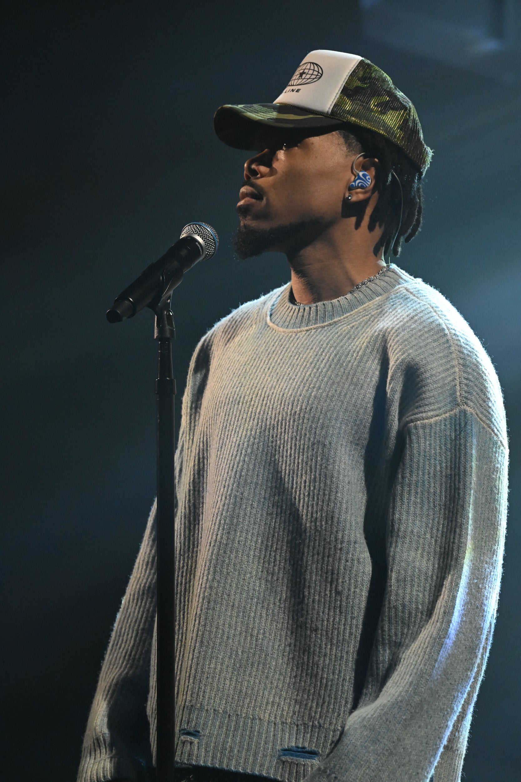 Global Stars Camo Trucker Hat