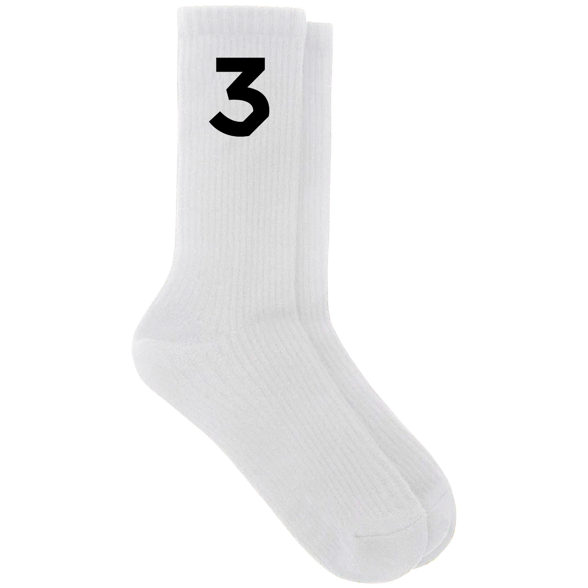 White Chance 3 Socks