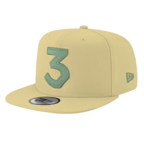 Chance 3 Hat Vegas Gold / Blue Tint – Star Line by Chance The Rapper