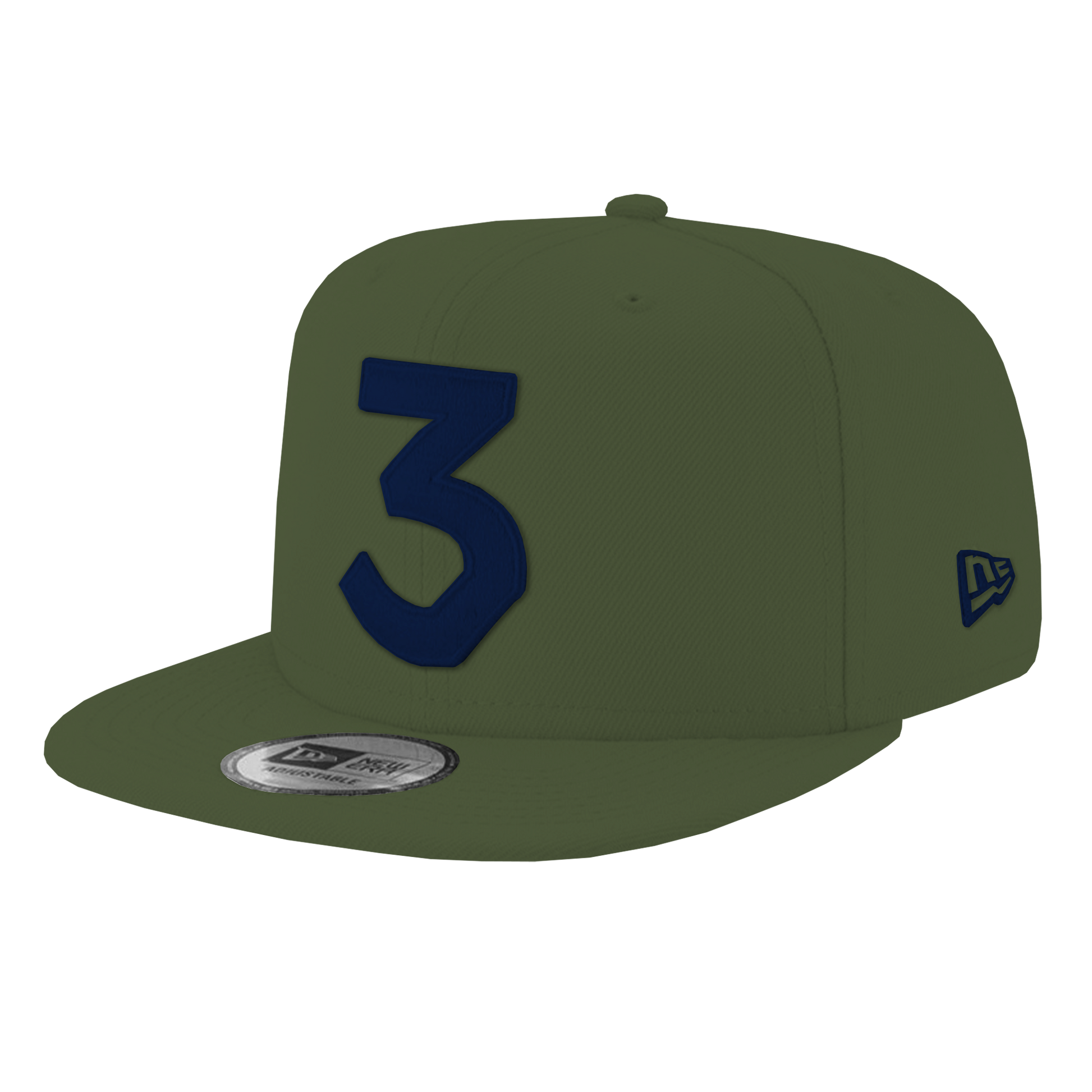 Chance 3 Hat Olive Green / Navy