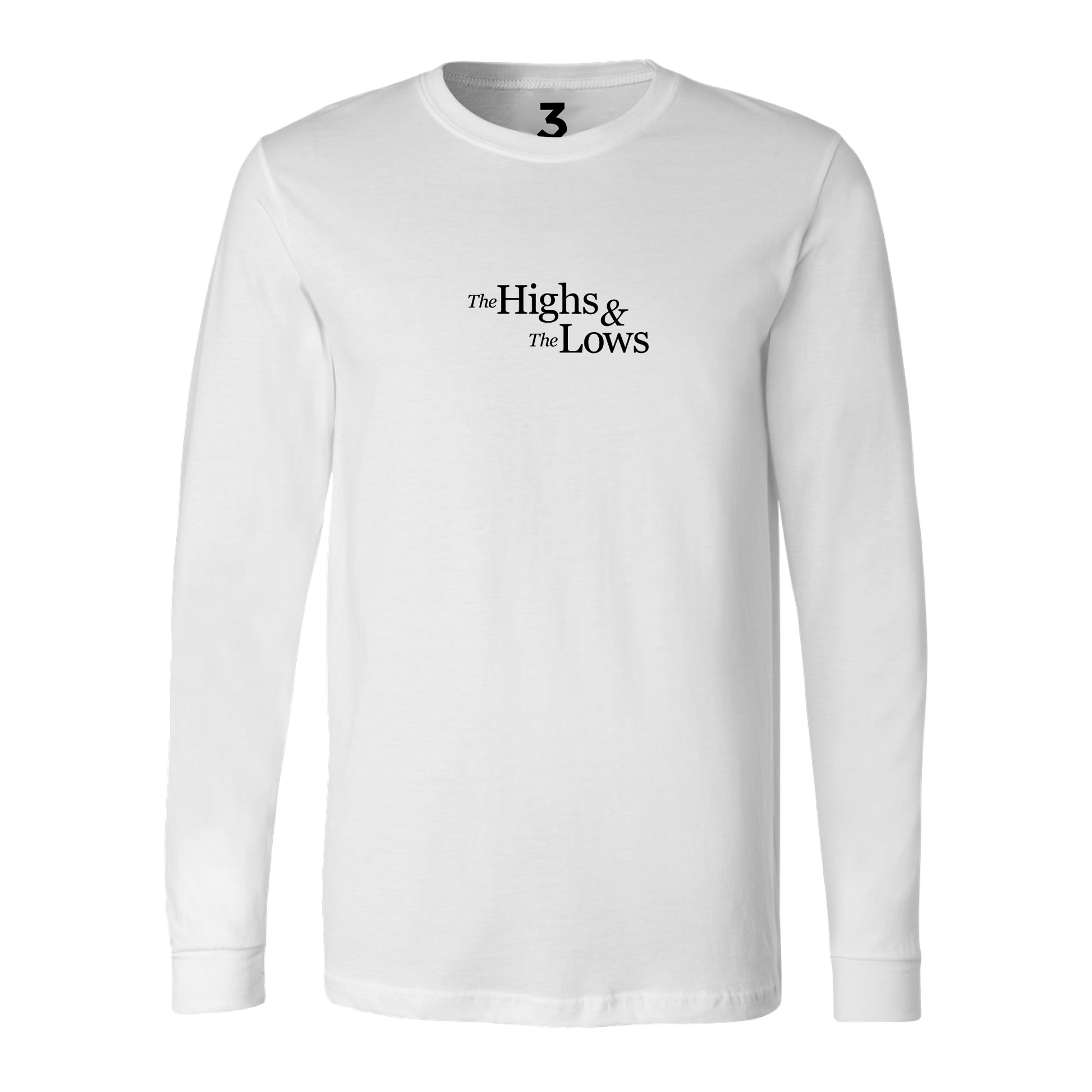 The Highs and The Lows White Long Sleeve