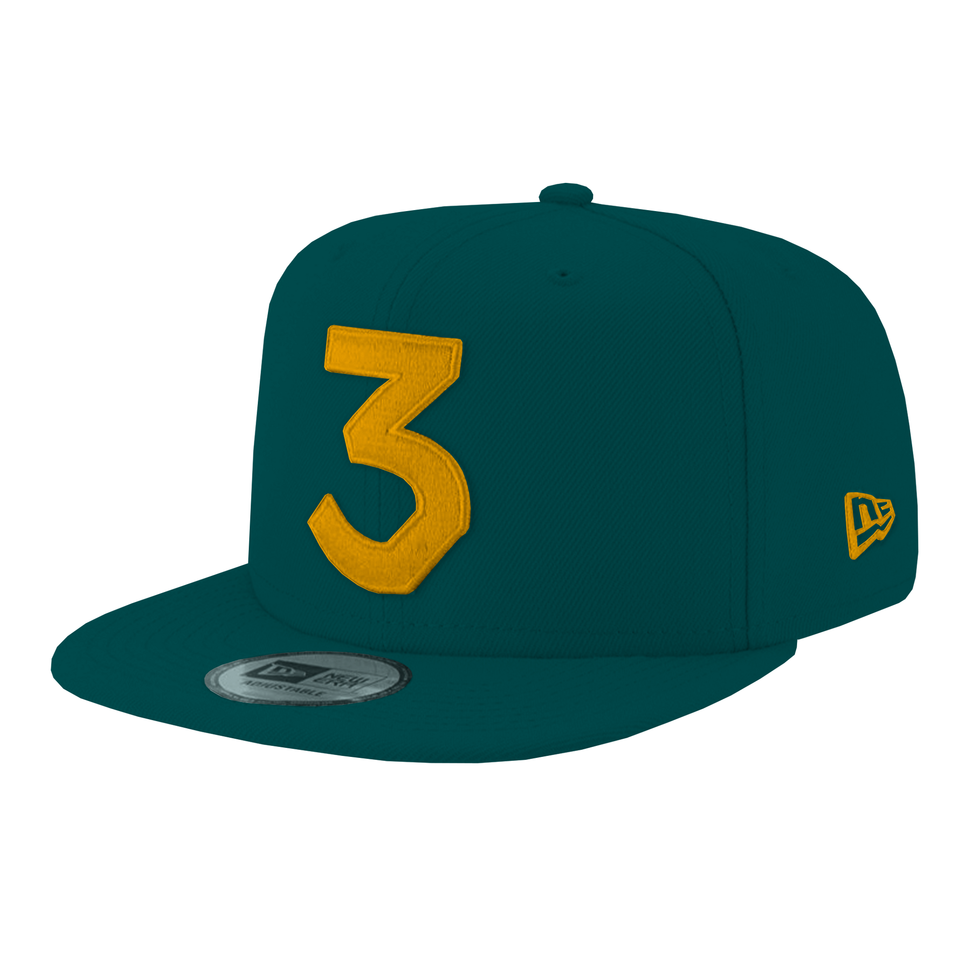 Chance 3 Hat Green / Gold