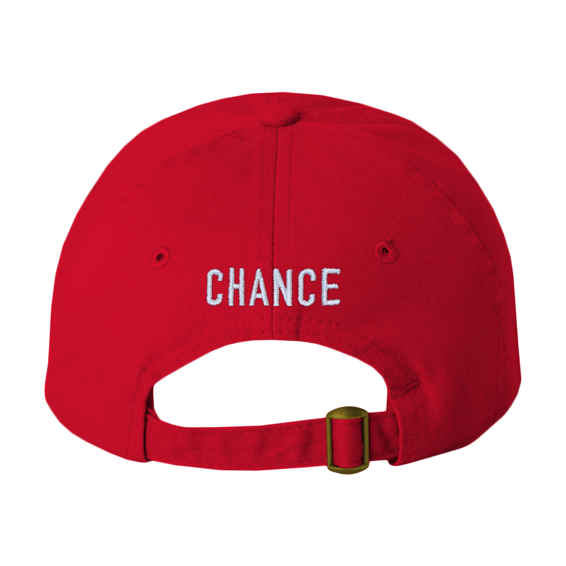 Chance 3 Dad Hat Red
