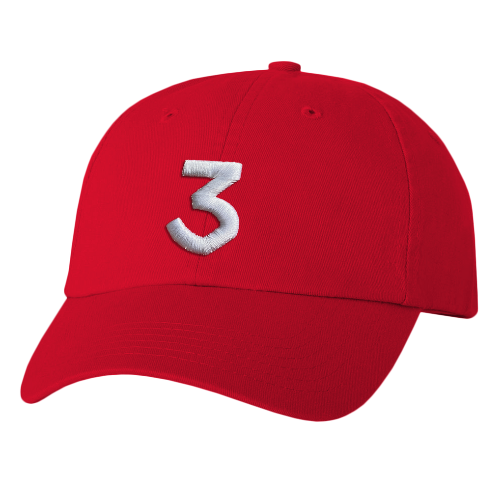 Chance 3 Dad Hat Red
