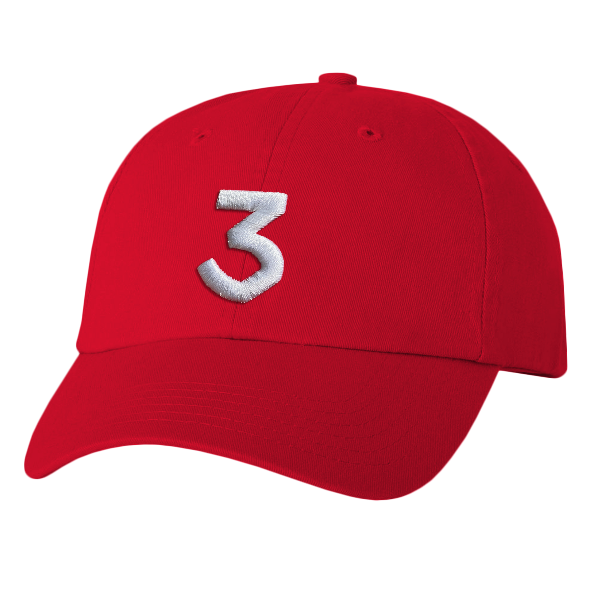 Chance 3 Dad Hat Red