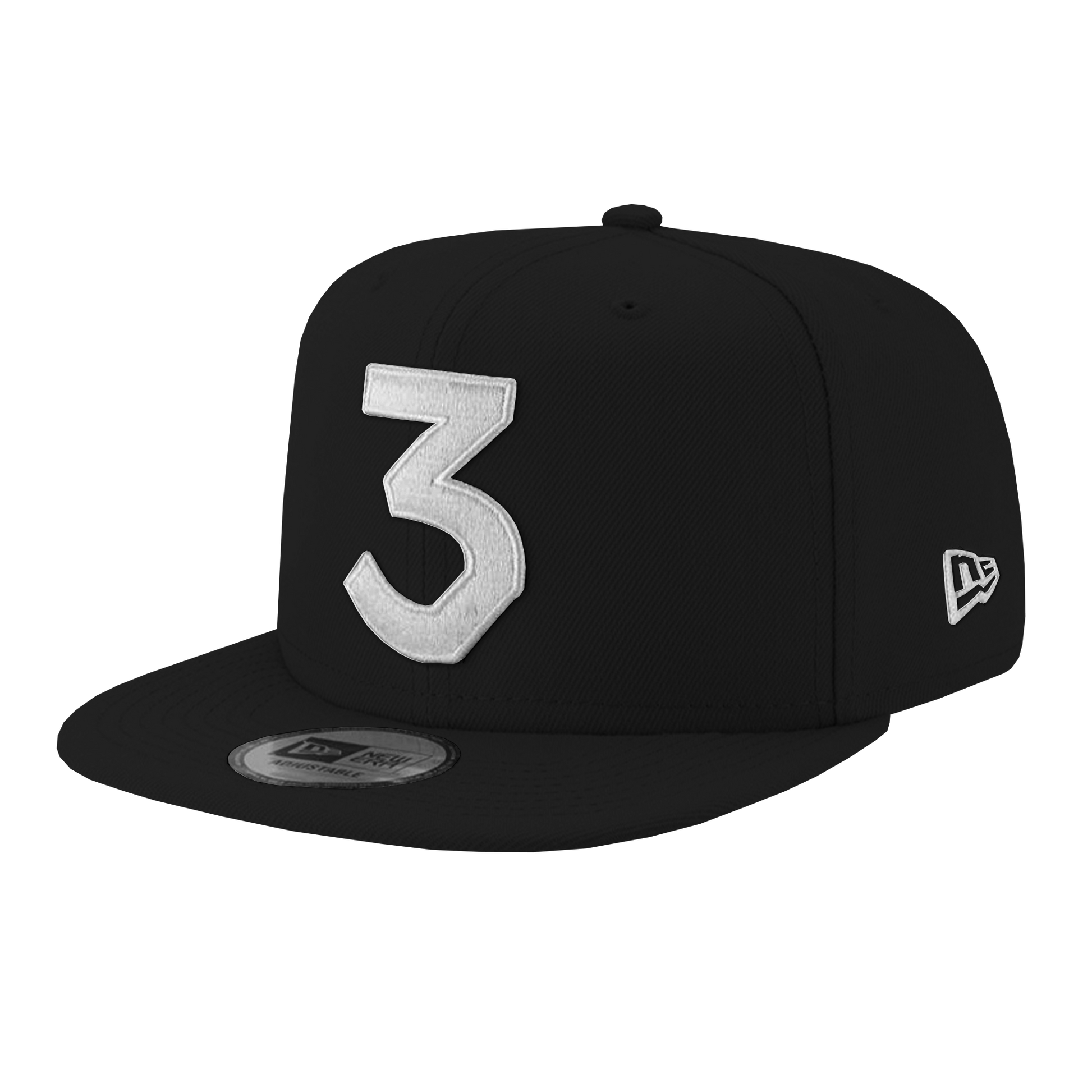 Chance Black 3 Hat