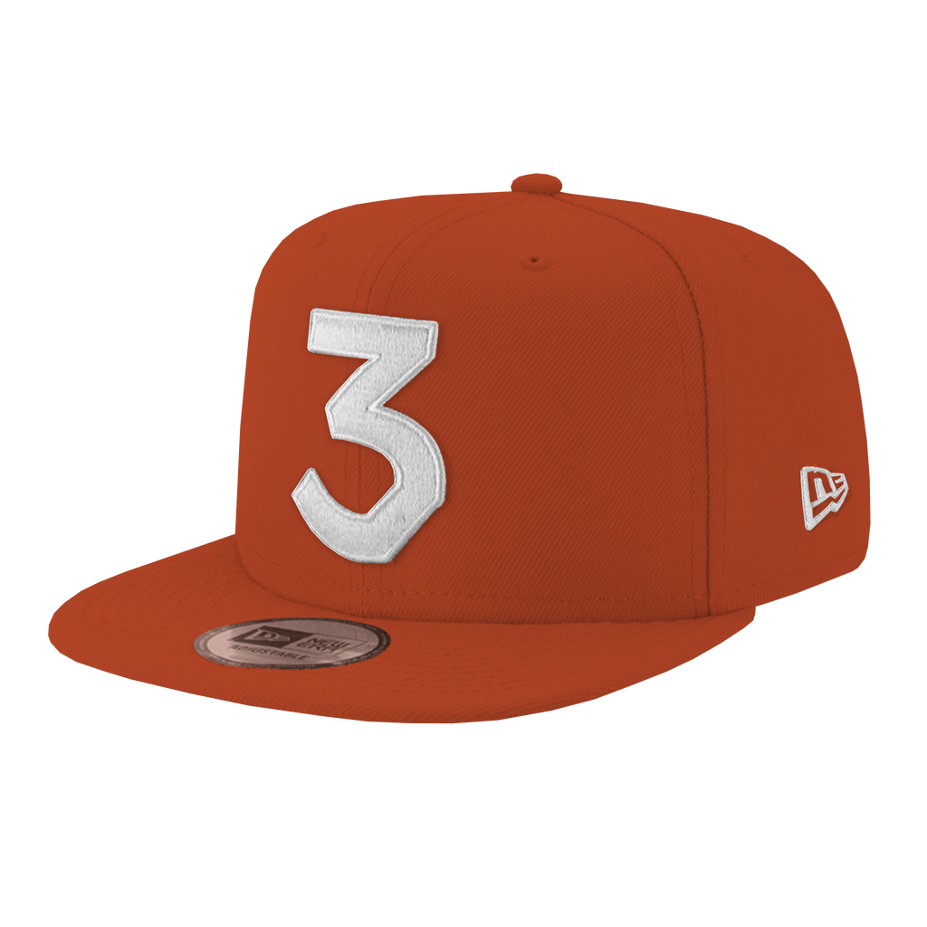 Chance 3 Hat Burnt Orange / White