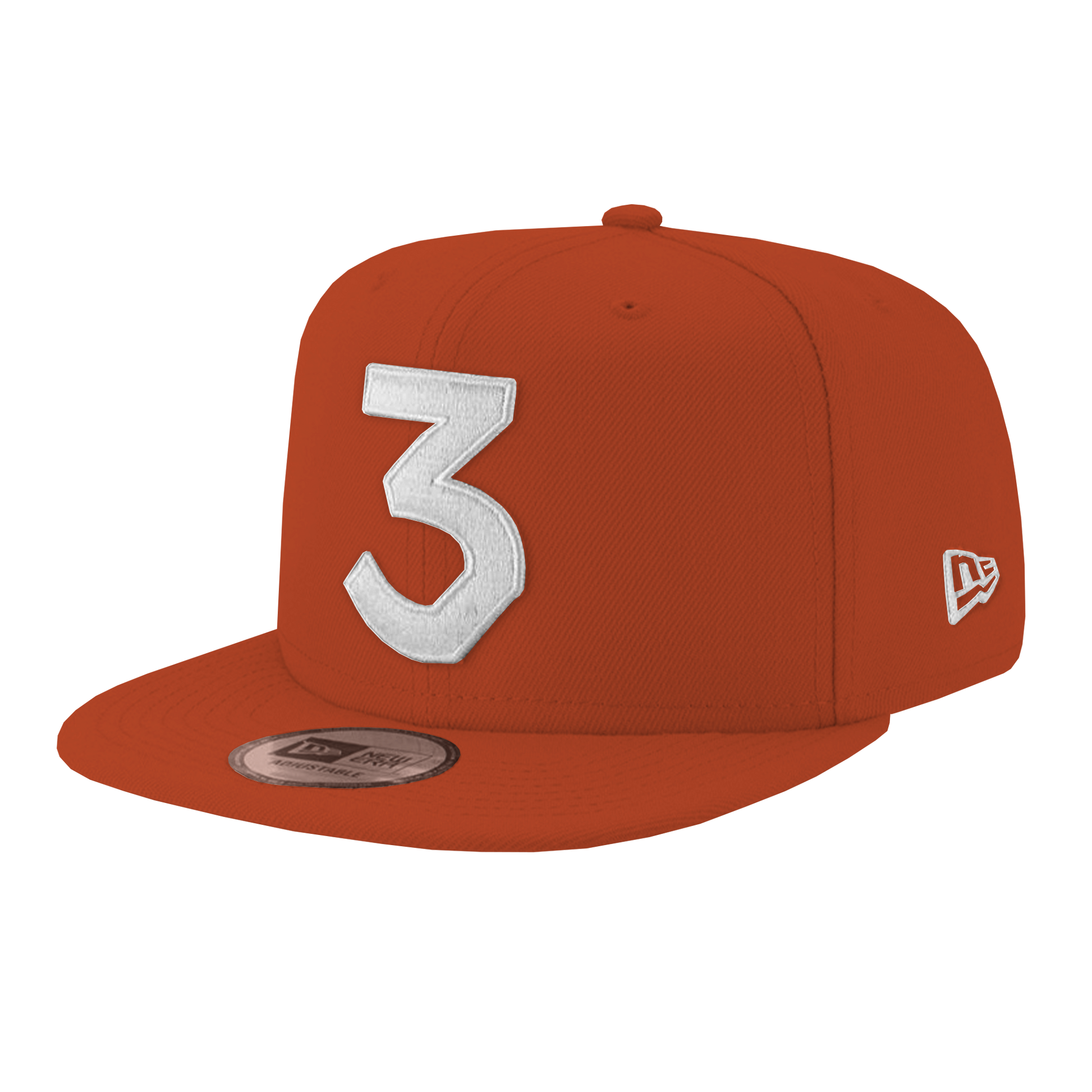 Chance 3 Hat Burnt Orange / White