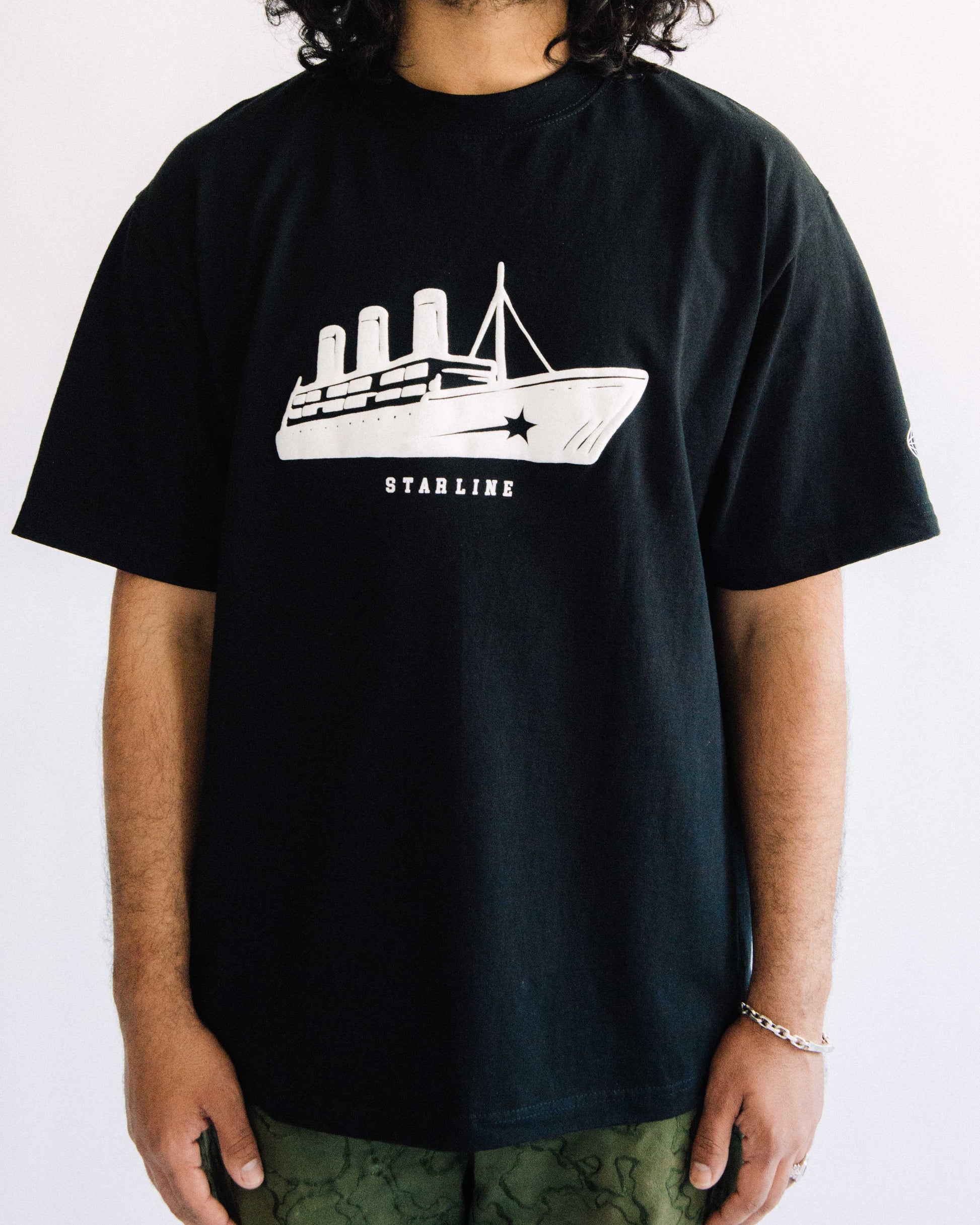 Star Line Ship T-Shirt