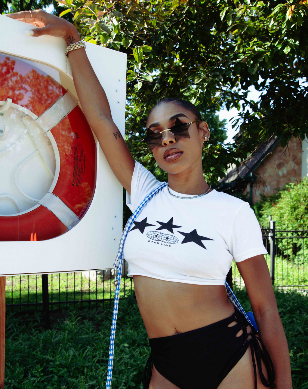 Global Stars Baby Tee