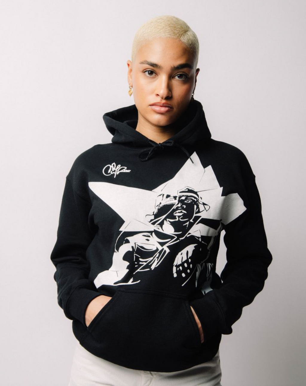 Shattered Star Line Hoodie