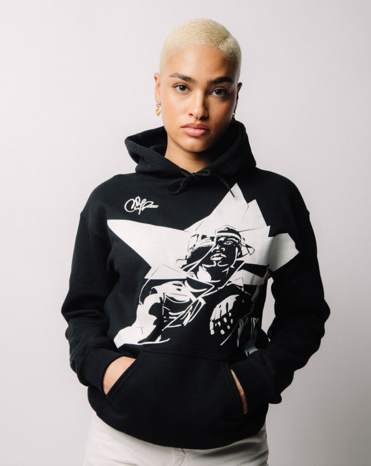 Shattered Star Line Hoodie