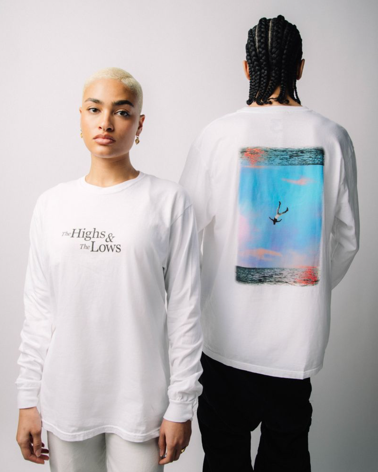 The Highs and The Lows White Long Sleeve