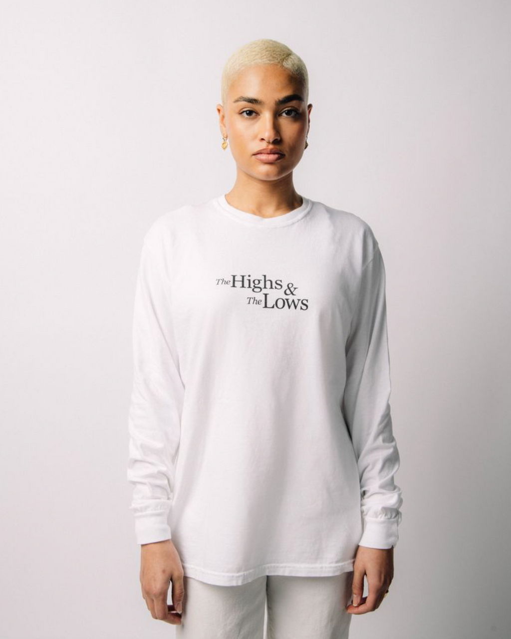 The Highs and The Lows White Long Sleeve