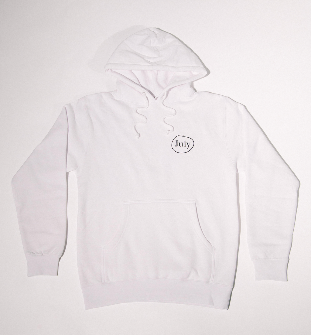 July 26th Hoodie White