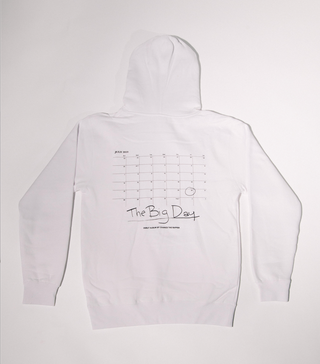 July 26th Hoodie White