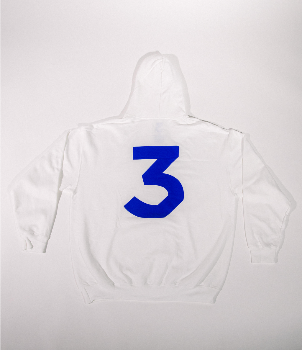 Chance 3 Hoodie White