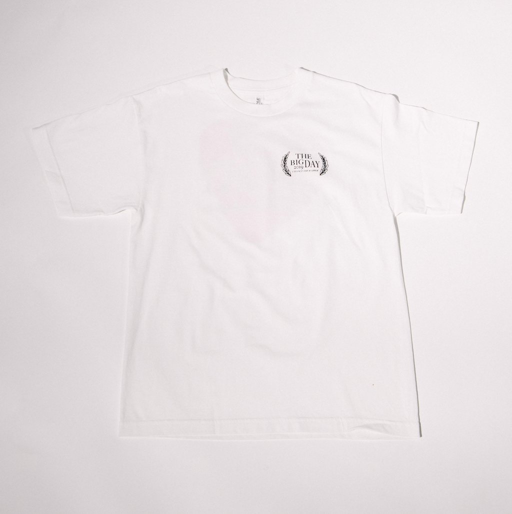 Big Day Heart White Youth T-Shirt