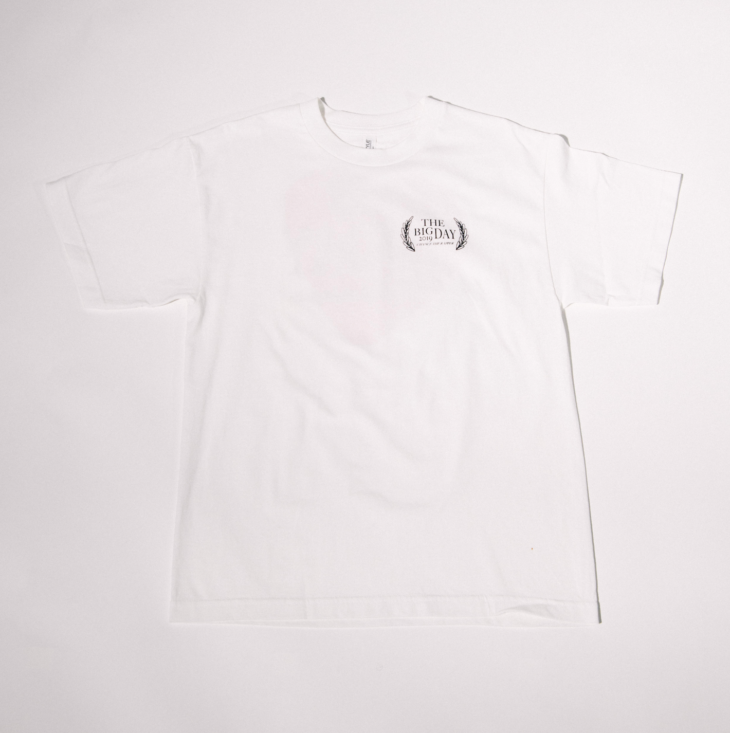 Big Day Heart White Youth T-Shirt