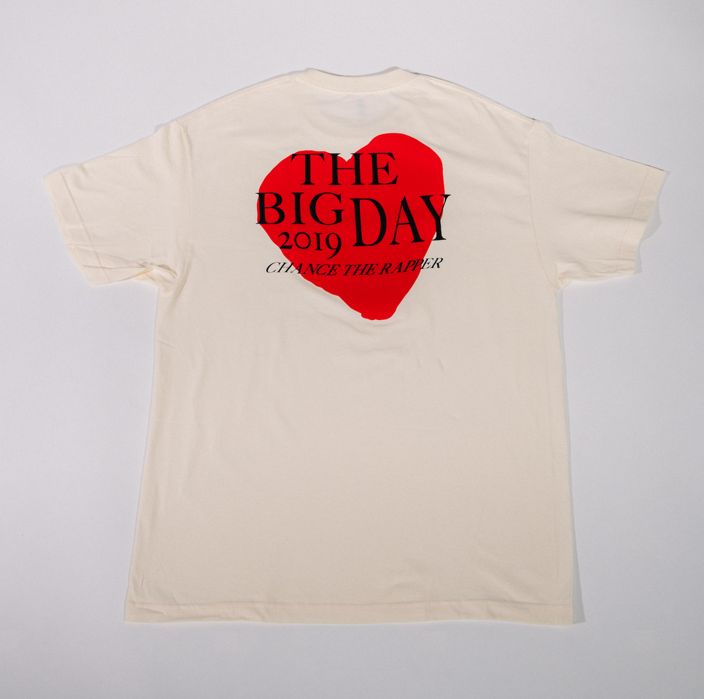 Big Day Heart Cream Youth T-Shirt