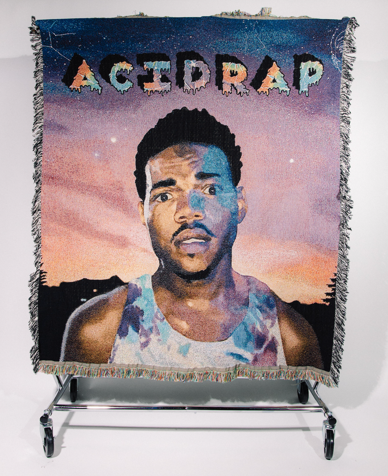 Acid Rap Woven Blanket