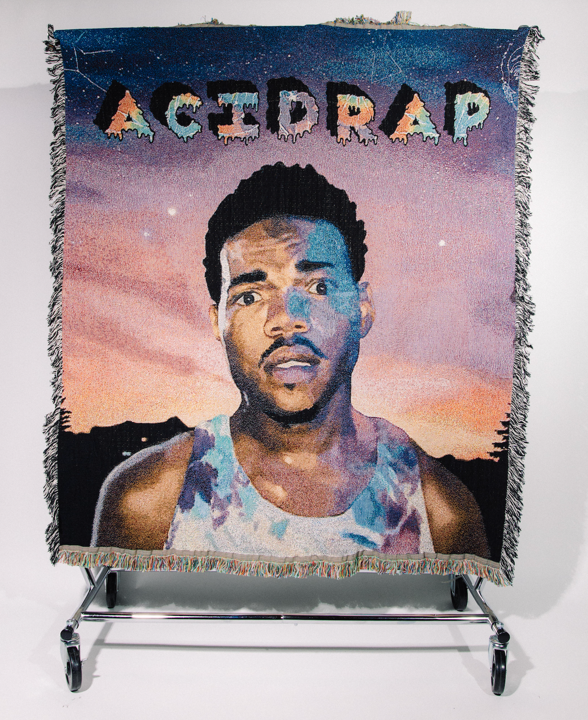 Acid Rap Woven Blanket