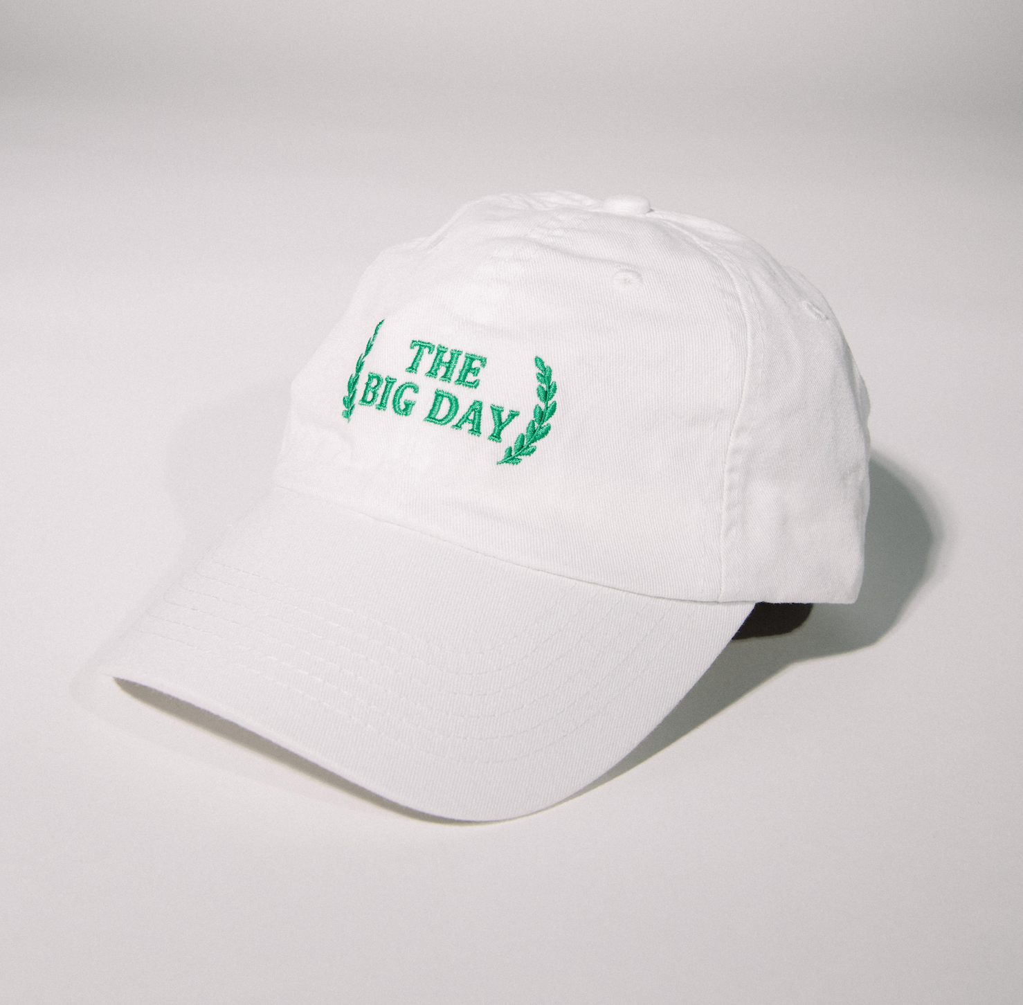 Big Day Dad Hat White / Green