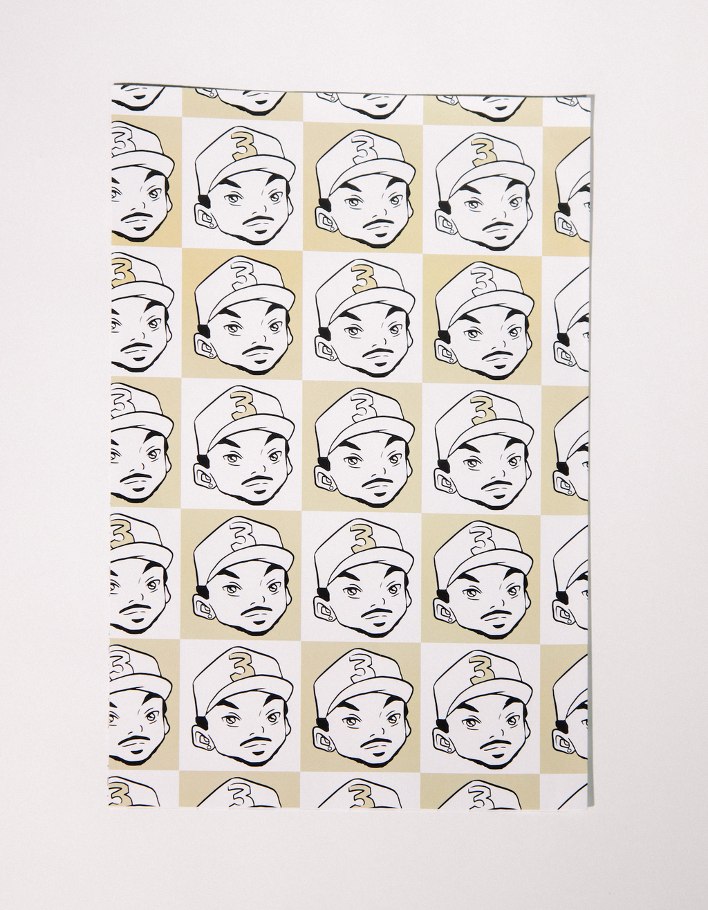 Monogram Chance Wrapping Paper