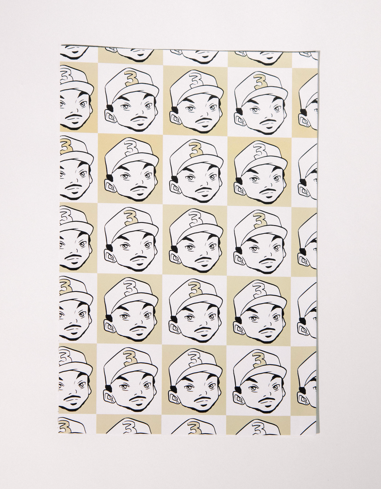 Monogram Chance Wrapping Paper