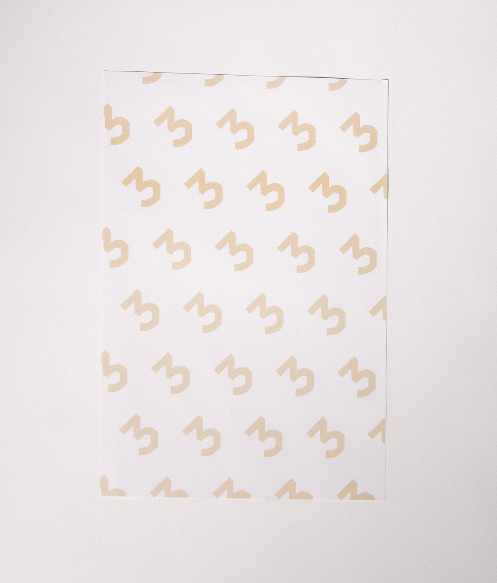 Monogram Chance Wrapping Paper