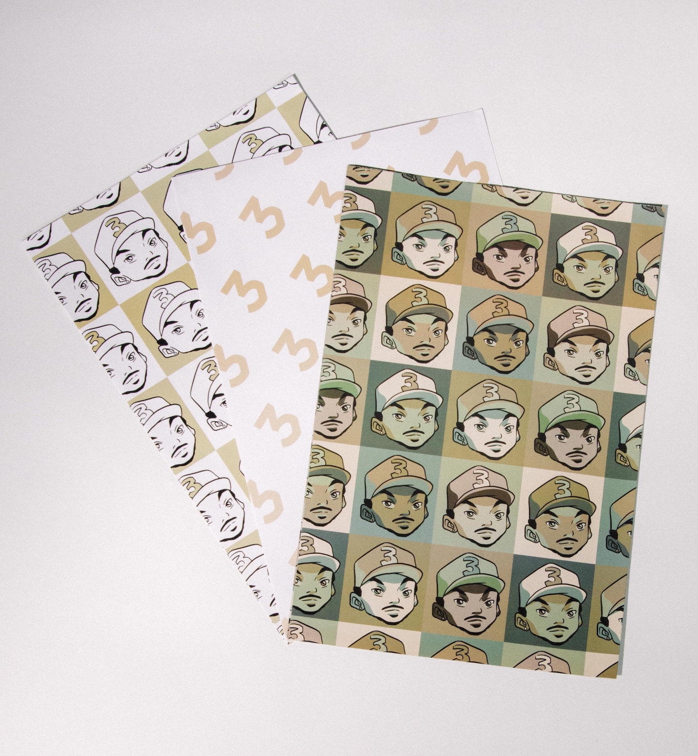 Monogram Chance Wrapping Paper