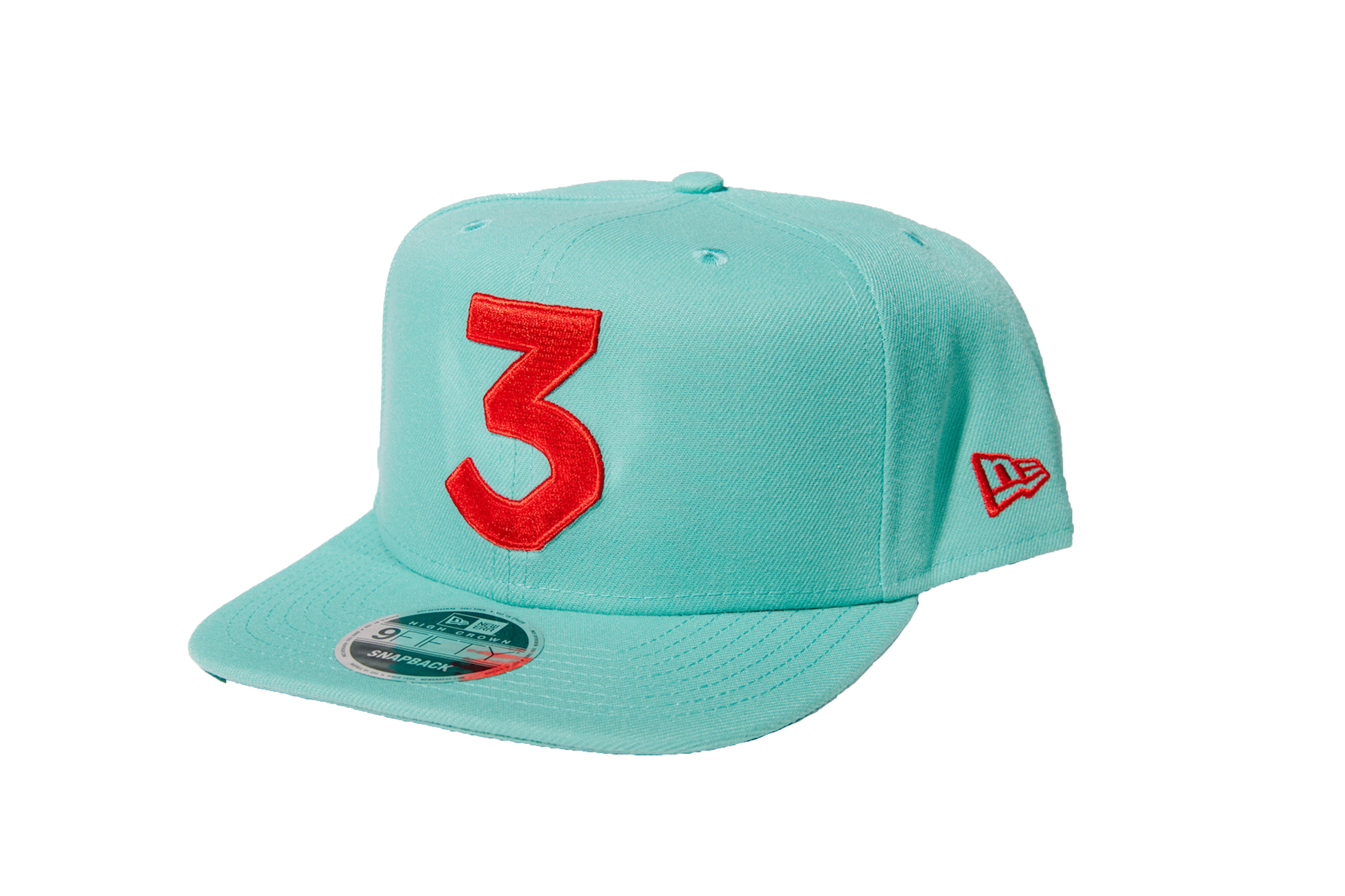 Chance 3 Hat Teal / Red